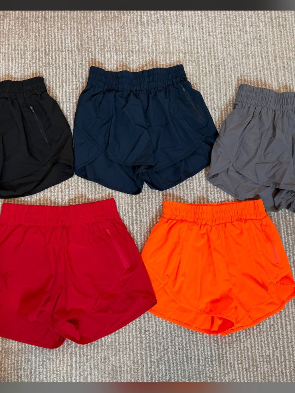 BMJL Women's Running Shorts Bundle - 5 Pairs - Size Small - 2.5" High Waisted